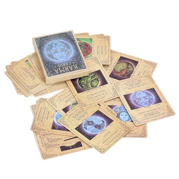 Tarot Deck Portable 36 Komplette Skæbne Divination Tarot Læsekort Deck til Begyndere til Spil