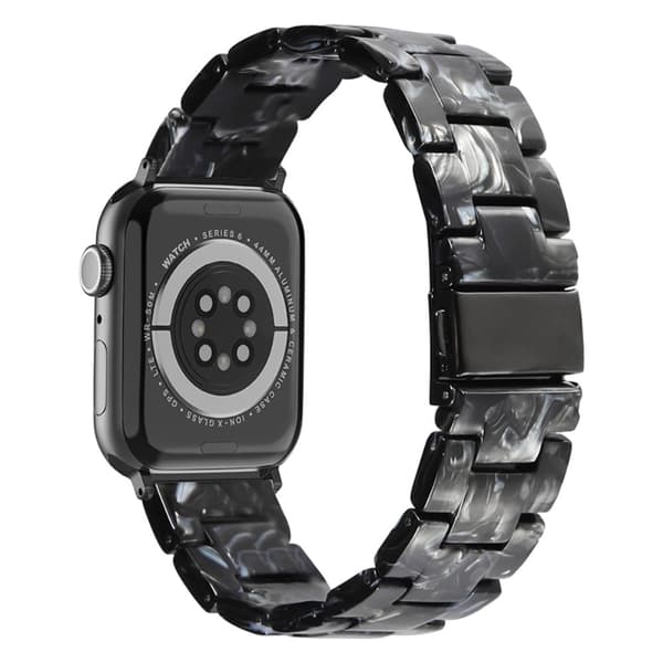 Apple Watch (45 mm) resinrem Sort Mix Svart black