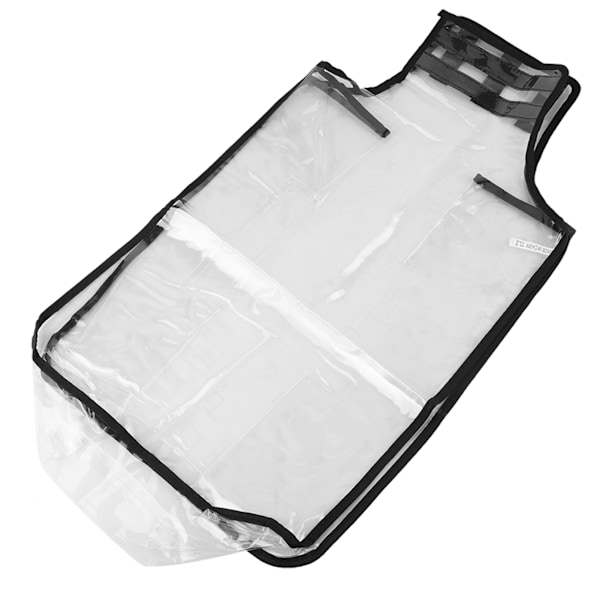 Genomskinlig PVC Dammtät Bagage Resväska Skydd Vattentät Trolley Case Protecter 28in