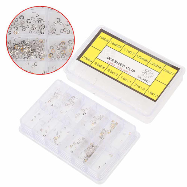Klocka Tryckknapp Bricka Clip Kalender Disk Klocka Reparationsverktyg Tillbehör