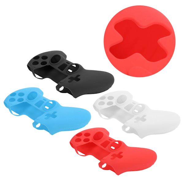 4 stk. Gamepad-greb Silikonetui Beskyttelseshylster Tilbehør til PS5 Spilkonsol