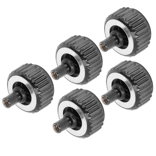 5 st Watch Crown Kit Långt rör Stort hål Slitstark Watch Crown reservdelar för professionell reparatör 5,5 mm
