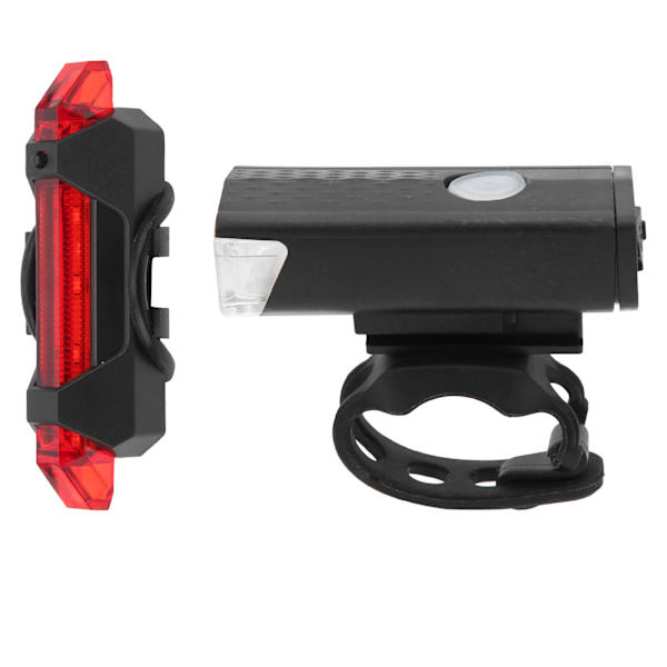 Cykellampor Fram & Bak USB Laddning Varnings Intelligent Sensor Ljus Cykling