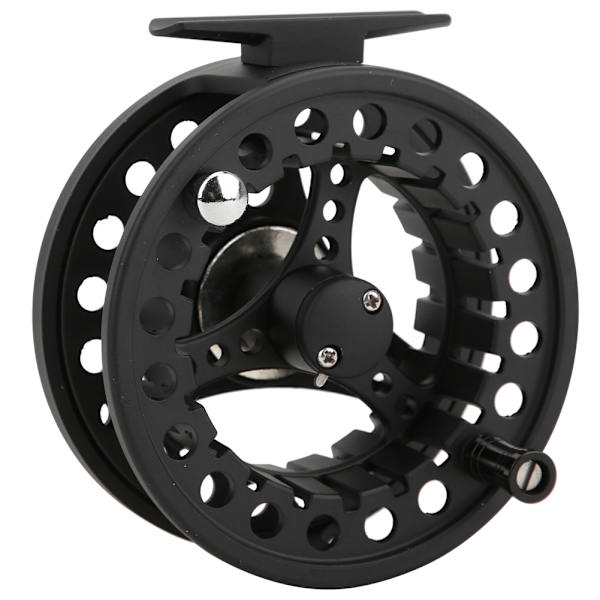 Flugfiske All metall Tryckgjutningslager Gapless Wire Wheel Line Reel Tackle(7/8)
