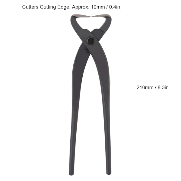 Quality Steel Trunk Splitter Scissors Beginner Bonsai Modeling Tools 210mm