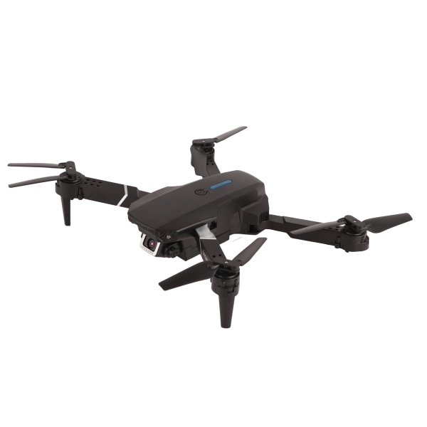 Musta taittuva drone, ylimääräiset potkurit, USB-kaapeli, kaukosäädin, 4K kamera, HD, 4 potkurin taittuva drone-setti