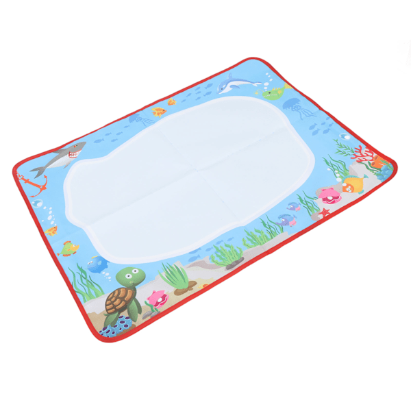 Vattenmålningsmatta Tidig utbildningsövning Eye Hand Coordination Färgglad Stor Vatten Drawing Pad Ocean