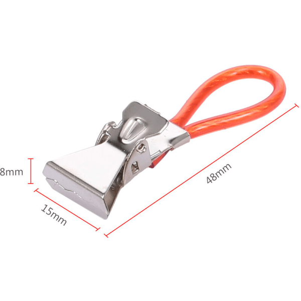 5 ST Köksklämmor Tyghängande klämmor Metallhandduk för kök Badrum Eftermiddag Ugnsvanten Barn Husdjur, Modell: Flerfärgad 5