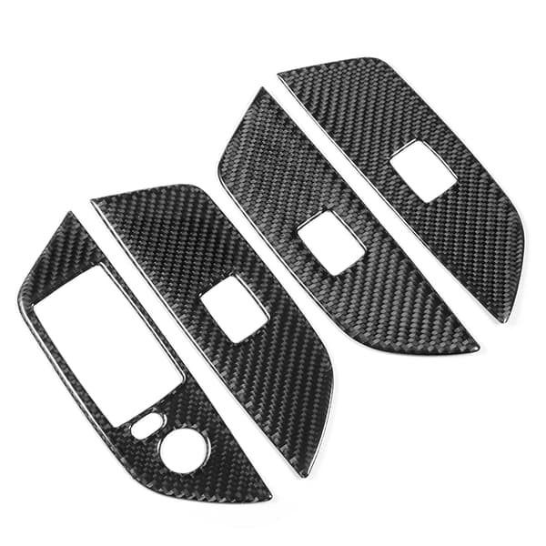 Karbonfiber Vindusheisbryterpanel Deksel uten Folding Passform for X1 E84 11-15 LHD