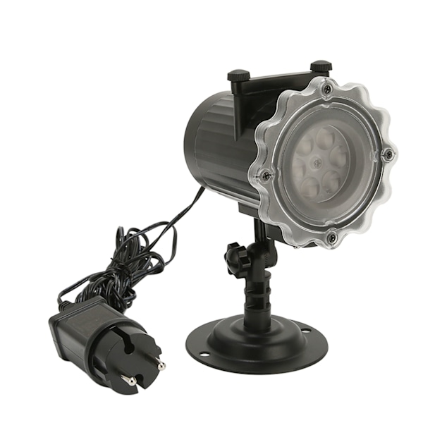 LED-projektorljus Roterbart vattentätt projektorljus Dekorativ inomhusprojektorlampa EU 100‑240V