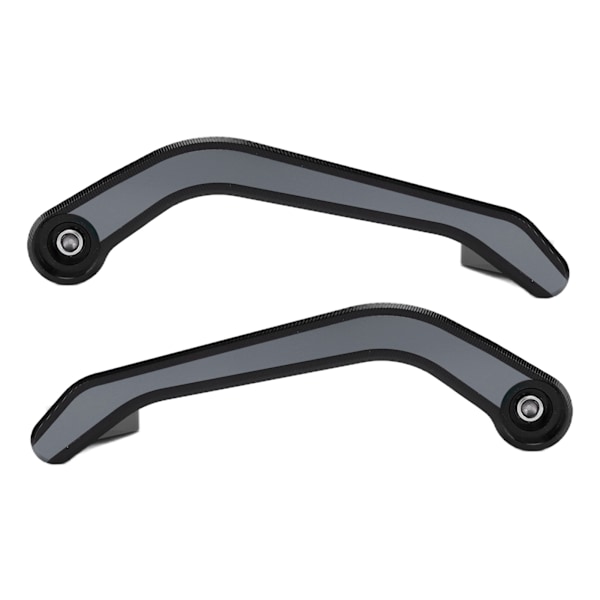 2 stk. Motorcykel Styrstang Beskytter Aluminium Legering Modifikation Vedligeholdelse Universal til 22mm/0.87in Titanium