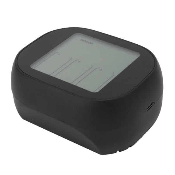 Digital trådlös hygrometer termometer inomhus utomhustemperatur fuktighetsmätare med sensor för kontorsrum