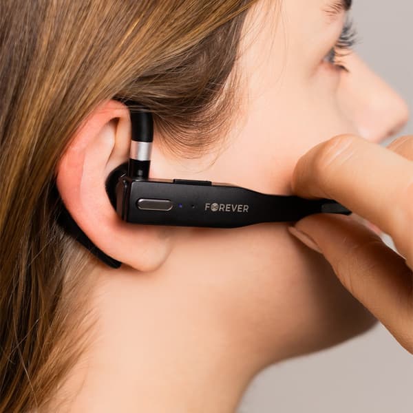 Trådløse Bluetooth-hovedtelefoner DEVIA Smart 4.2 Sort Svart black