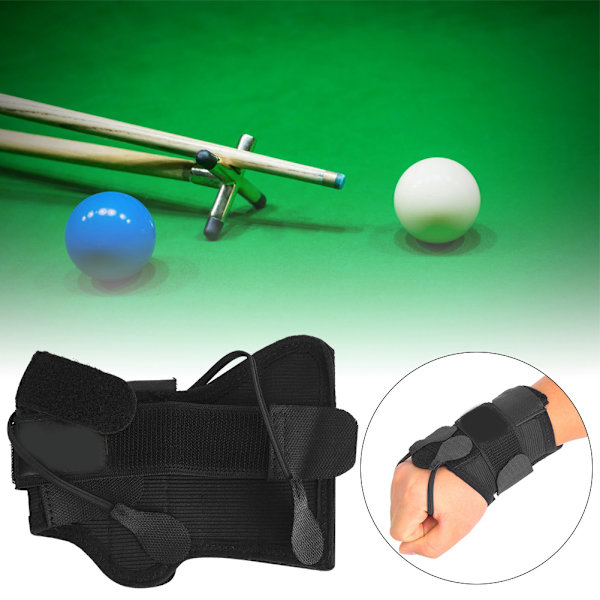 Professionell biljard Pool Korrigering Practice Handskar Handledsskydd Handske Träningstillbehör