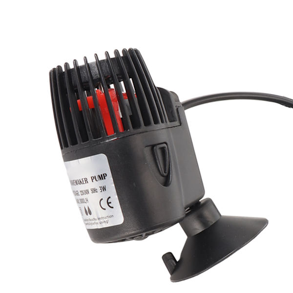 Akvarium Bølgemaker 360 grader justerbar Ultralyd fiske tank Powerhead-pumpe Neddykbar sirkulasjonspumpe US-kontakt 110V