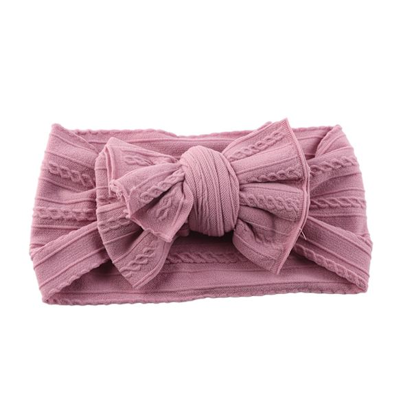 6 stk Baby Hårbånd Sød Håndlavet Blødt Spædbarns Hårbånd Fotorekvisitter Rosa Blå Taro Lilla Beige Lilla Mintgrøn