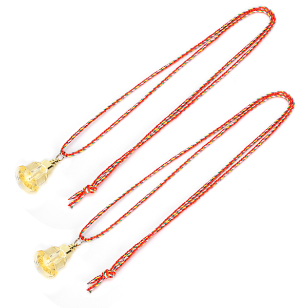 2 st Buddhistiskt Hänge Klocktorn Formad Berlock Halsband Kläddekoration Väskaccessoarer