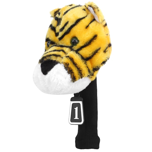Golf Club Head Cover Animal Form Cartoon Protective Soft Driver Trätillbehör