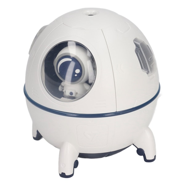 Romkapsel Luftfukter USB Stor Tåkevolum Søt Baby Luftfukter med Diffuser Nattlys for Hjem Bil Skrivebord Hvit