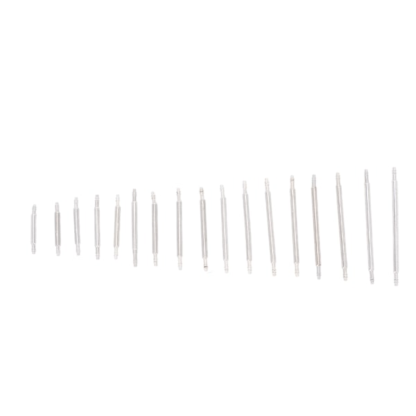 340 stk Fjærstang Stål 1,3 mm 10-26 mm Ulike størrelser Robust Slitesterk Fjærstangverktøy for urmakere Klokkerreparatør