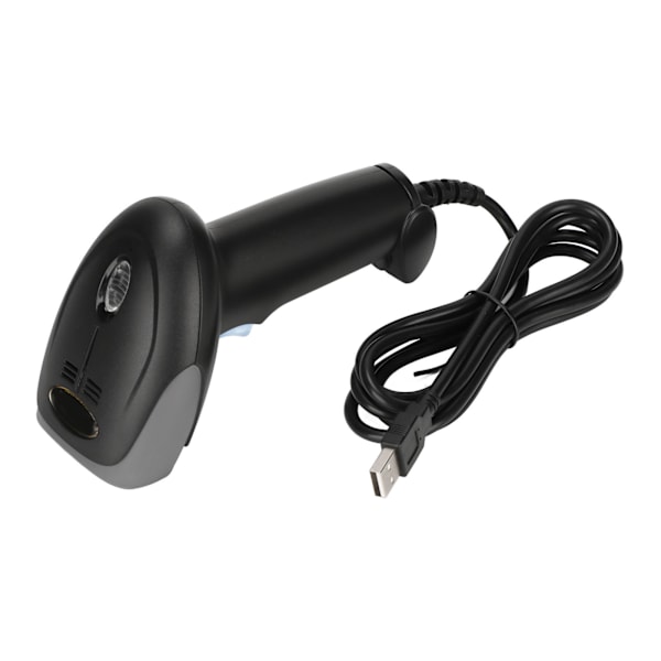 USB-liitäntäinen viivakoodilukija, yleinen kuvansiirto, IP54 pölyn- ja vedenkestävä, ergonominen QR-viivakoodilukija