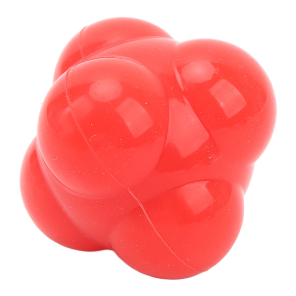 Bounce Reaction Balls för hand Ögonkoordination Reflex Speed ​​Agility Träningsutrustning för baseball Fotboll Basket Röd