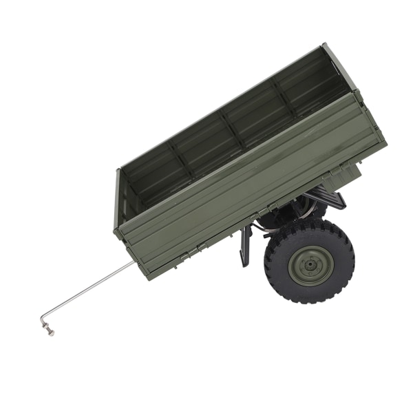 RC-biltrailer Fjärrstyrd Lastbärare för P06 Unimog Modell RC-bil Reservdelar Tillbehör Grön