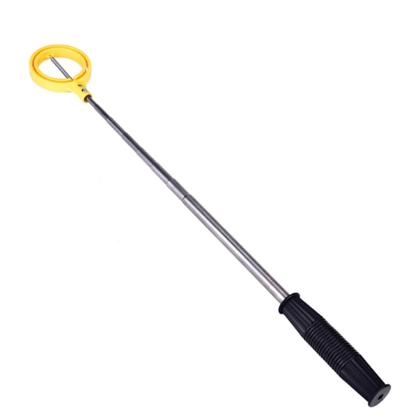 Praktisk Golf Picker Teleskopisk Antenne Boldopsamler Værktøj Enhed Retriever Scoop (gul)