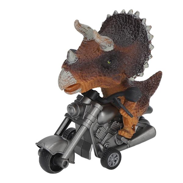 Dinosaur Riding Motorcykel Simulering Utsökt interaktiv pedagogisk Tröghet Motorcykelleksaker för barn över 3 år Gul