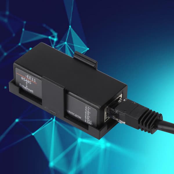 HF7121 Seriell Server RS485 til Ethernet DTU Kortmeldingskommunikasjonsmodul 5‑36VDC