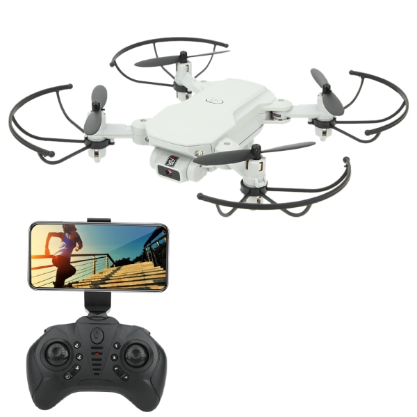 Mini Folding Drone High Definition Camera Professionell WIFI RC Drone QuadcopterWhite 480P