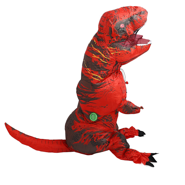 Dinosauruspuku T Rex Ilmapallo Dinosauruspuku Halloween Cosplay Party Joululapset 120‑140cm Punainen
