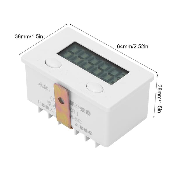 Digitaalinen laskuri 5-numeroisella LCD-näytöllä