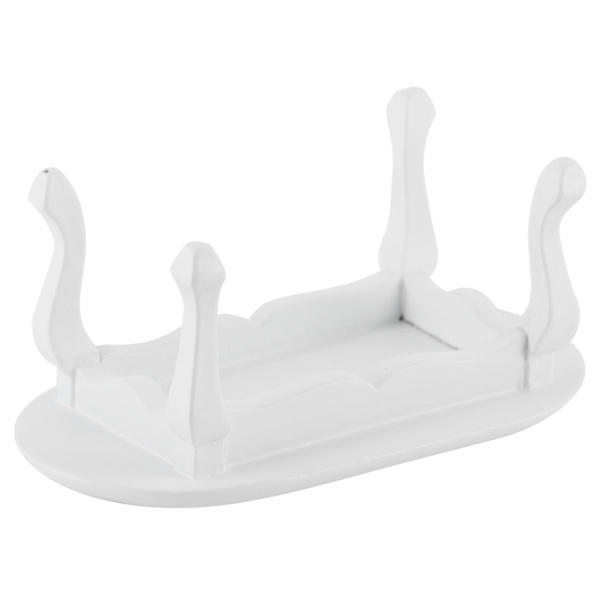 Mini Soffbord 1:12 Snekbord Miniatyr Möbel Modell Dockhus Dekorationer Tillbehör Vit