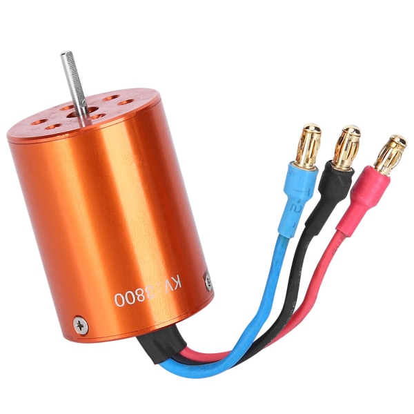3800KV metallmotor 2838 RC tillbehör Passar för 1/12 1/14 RC bilbåt 2,3 mm axel