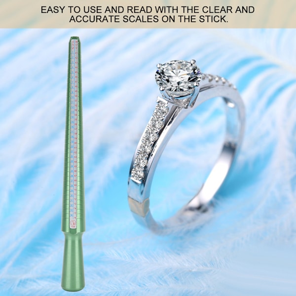 Aluminium Ring Enlarger Sizer Forming Stick Finger Dimensionering Dorn Juvelerare gör utrustning