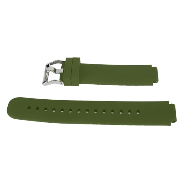 Ersättningsarmband Justera storlek Mjukt silikonarmband för klocka 2 A1807 Verge 2 OD Grön