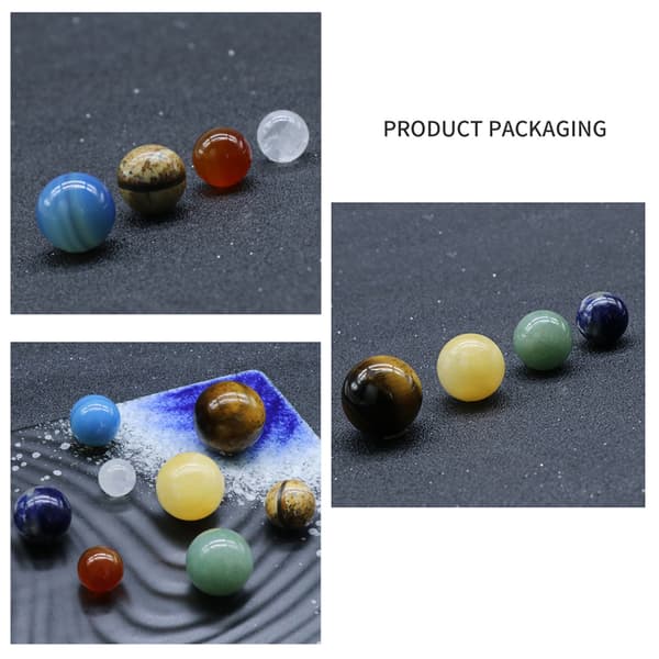 Simulation Solar System Cosmic Planet System Model Science Educational Toys Plastic Toy Ball Ornaments