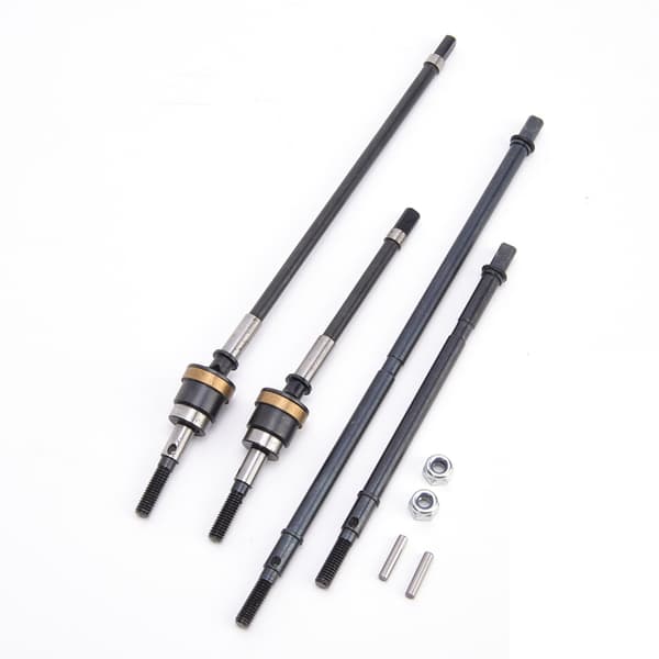 2 stk. CVD Drivaksel Foraksel Reservedele Passer til Axial Wraith RC Bilmodel