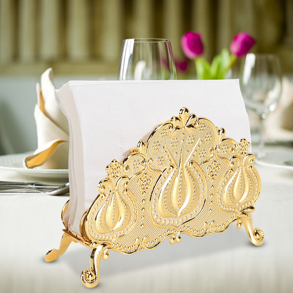Innovativ Shape Desktop Serviettholder Stand Stativ Opbevaringsorganisator til restaurant hotel