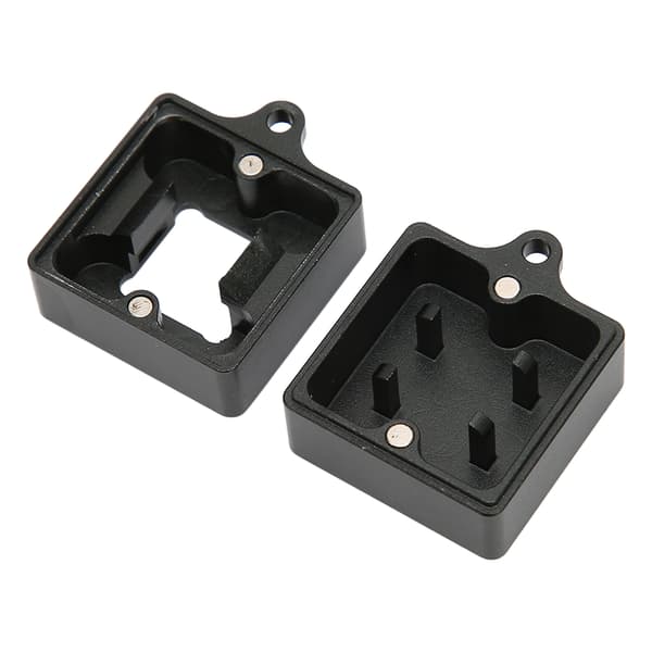 Keyboard Switch Opener Magnetisk Mat Aluminium Switch Åbner til Cherry MX til Kailh til Outemu til Gateron Keyboard Switch Sort