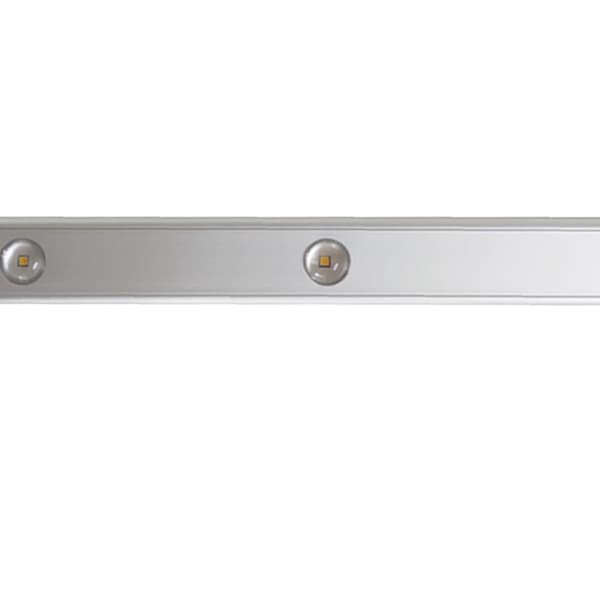 LED Closet Light Ultra-thin Intelligent Rechargeable Wireless LED Motion Sensor Light for Cabinet 40cm / 15.7in Silver