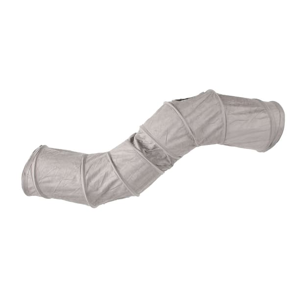 Cat Tunnel Foldable Interactive Crinkle Large Space Kitten Tunnel Toy for Cats Kittens Small Pets