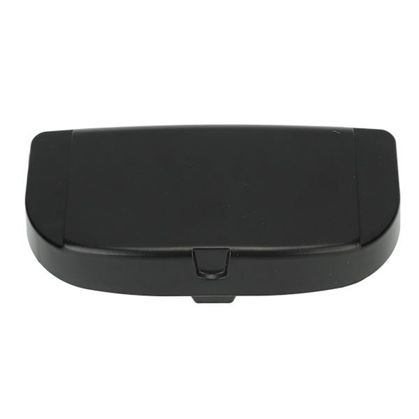 Multifunktionel bil solbrillerholder Bil Solskærm Solbrilleretui Holder Briller Organizer Box med klemme Sort