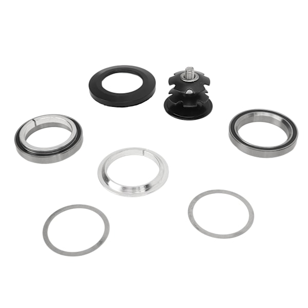 Cykelheadset Aluminiumlegering Cykellager Headset Star Nut Spacers Kit för 41 mm 28,6 mm rakt rör framgaffel Cykeltillbehör
