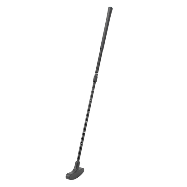 Golfputter til mænd kvinder 2-vejs børneputter Minigolfputter til højre- og venstrehåndet Justerbar længde Golfputter til børn Voksne Sort
