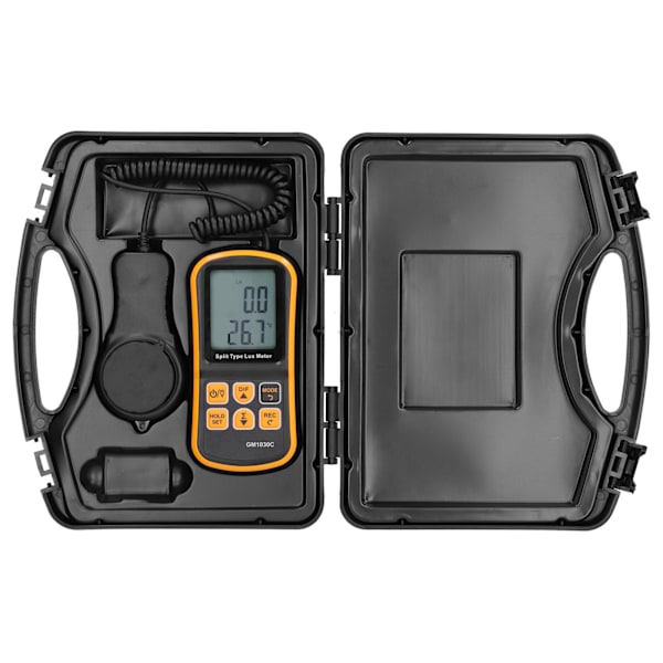 GM1030C 0~200 000 Lx Digital ljusmätare Hög noggrannhet AutoRanging Portabel Luxmeter Fotometer