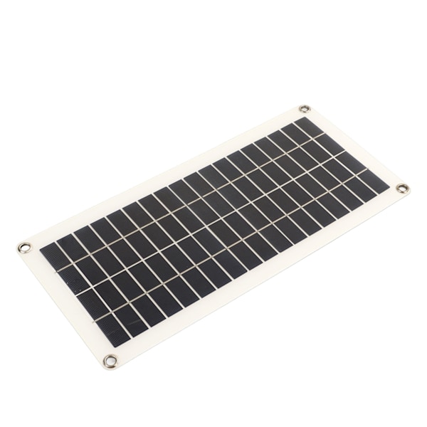 Solpanel 10W polykrystallinsk silicium Dobbelt USB-udgang til motorcykler Båd Traktor Trailer Lastbil Plæneklipper RV 10A Controller