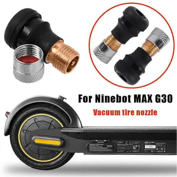 Scooterventil Kompatibel med däck Segway Ninebot MA x E3Y0 K2N7 Z[LD]