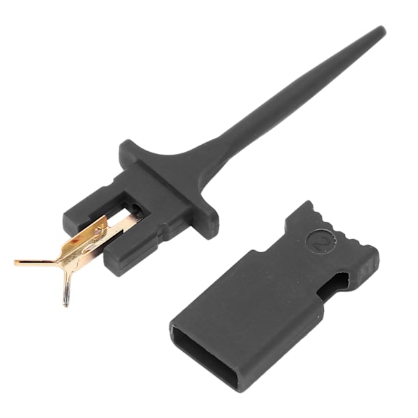 Testikoukku Mini IC Testipihdit PA elektronisten kokeiden korjauksen ja huollon tarpeisiin Musta